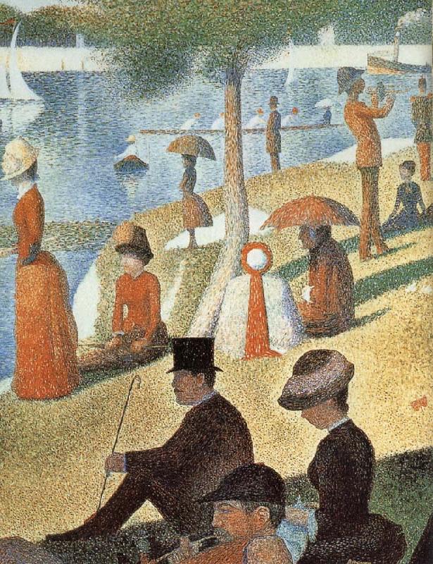 Georges Seurat The Grand Jatte of Sunday afternoon